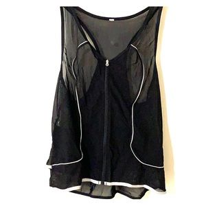 LULULEMON like new Mesh Vest Med-Lg